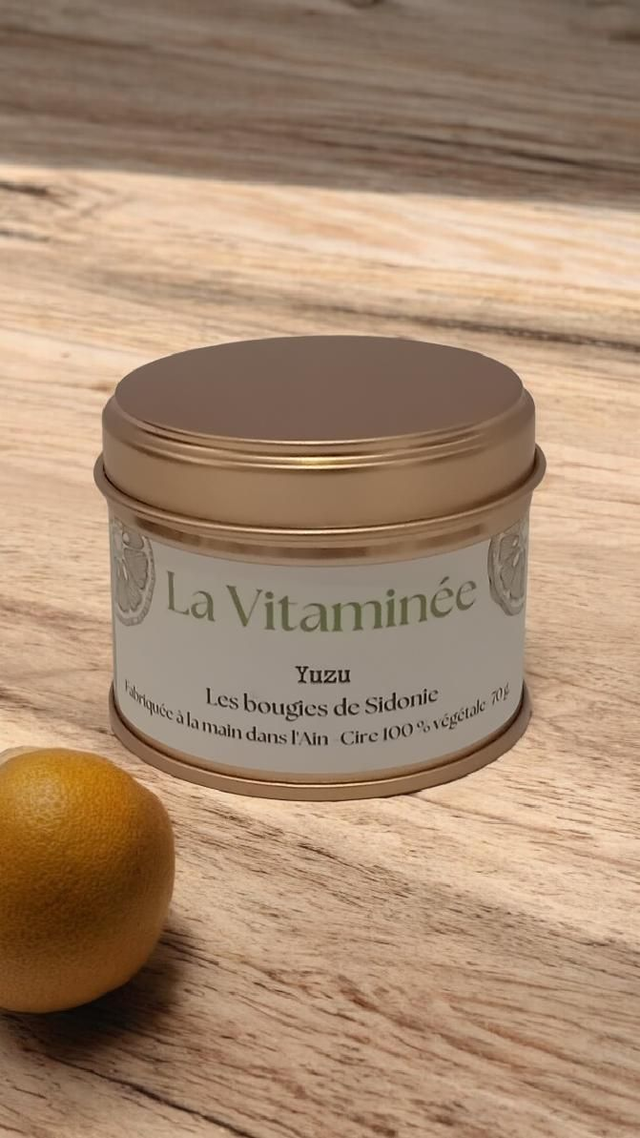 Yuzu boite ronde 70gr