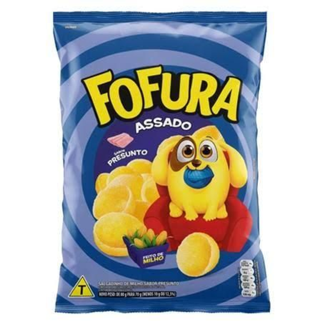 Biscoito Fofura 70g Presunto Uni