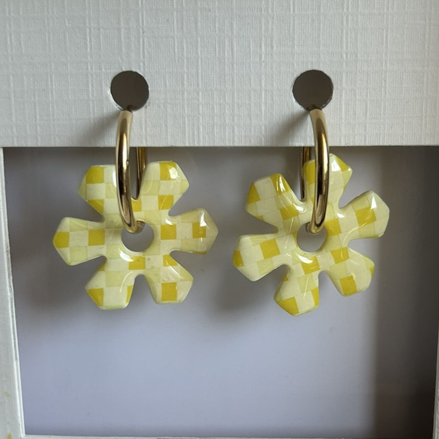 Nila |Vichy jaune