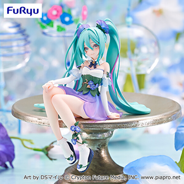 Figurine Noodle Stopper Hatsune Miku Flower Fairy Asagao