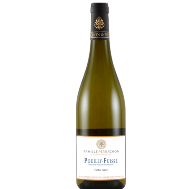 Bouteille de vin blanc Pouilly Fuissé Vielles Vignes 