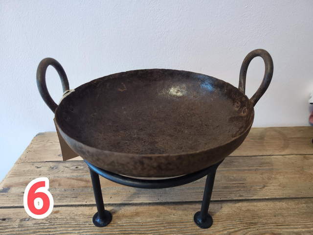 Antique Indian Cooking Bowl No6