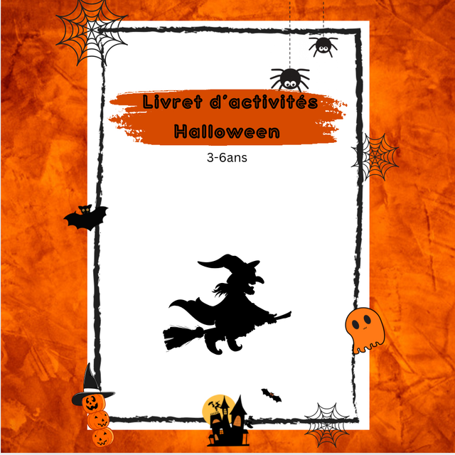 🎃 Livret d’activités spécial Halloween – Précommande exclusive ! 
