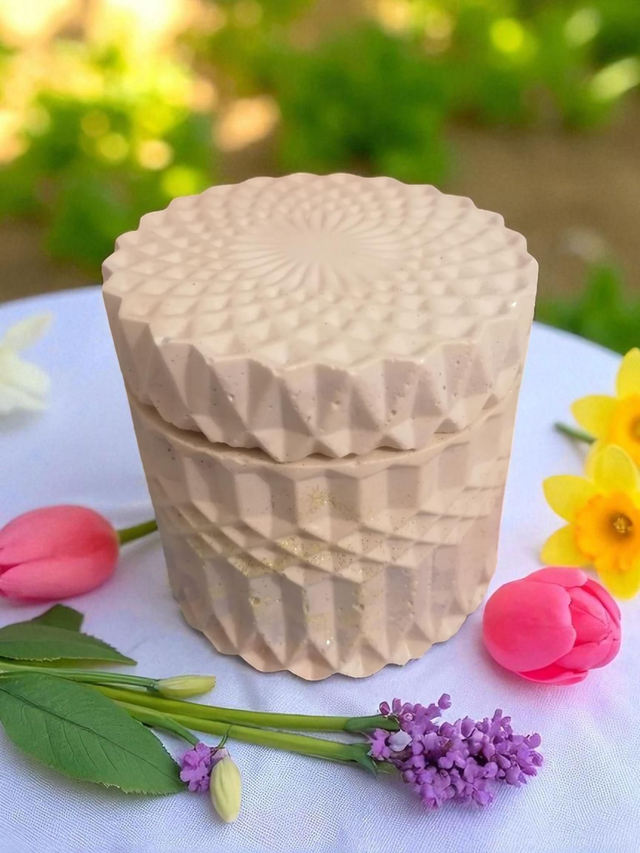 Boîte de rangement, à bijoux, vide poche artisanale 