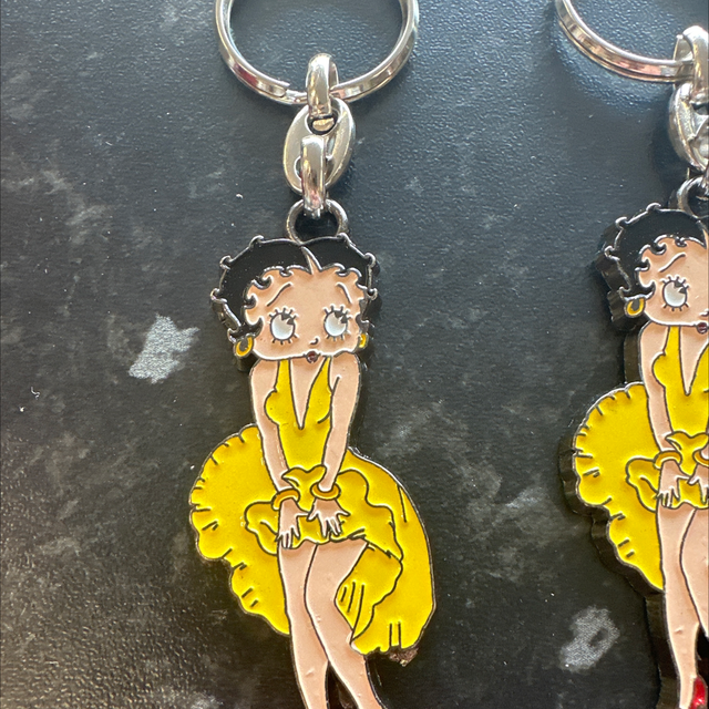 Betty Boop MM Keyring 