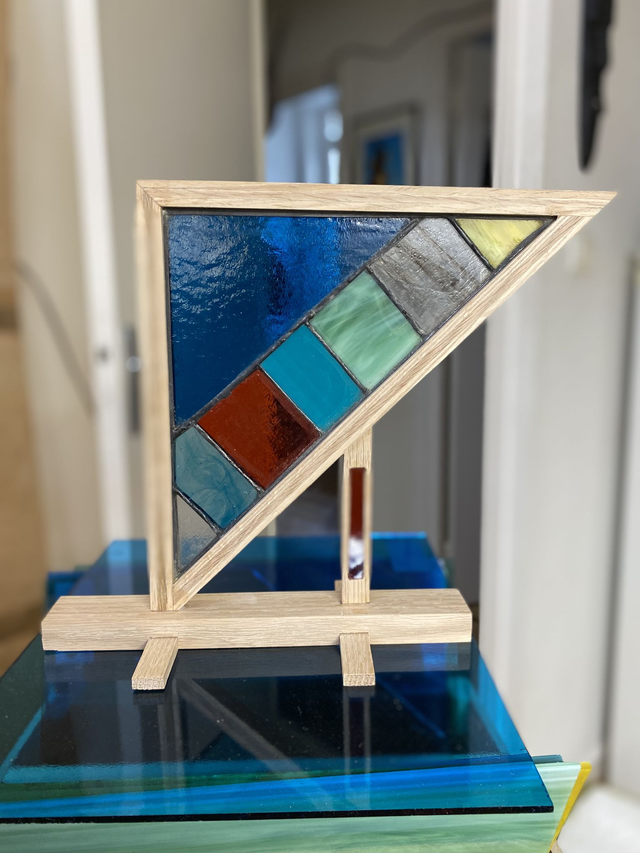 Vitrail contemporain 