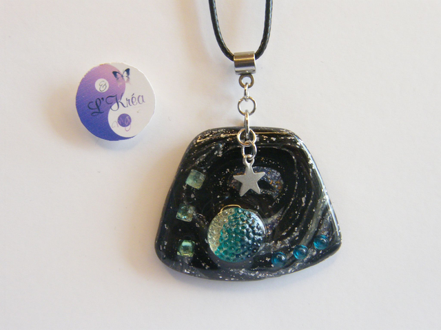 Galaxie Noir/Bleu/Argenté