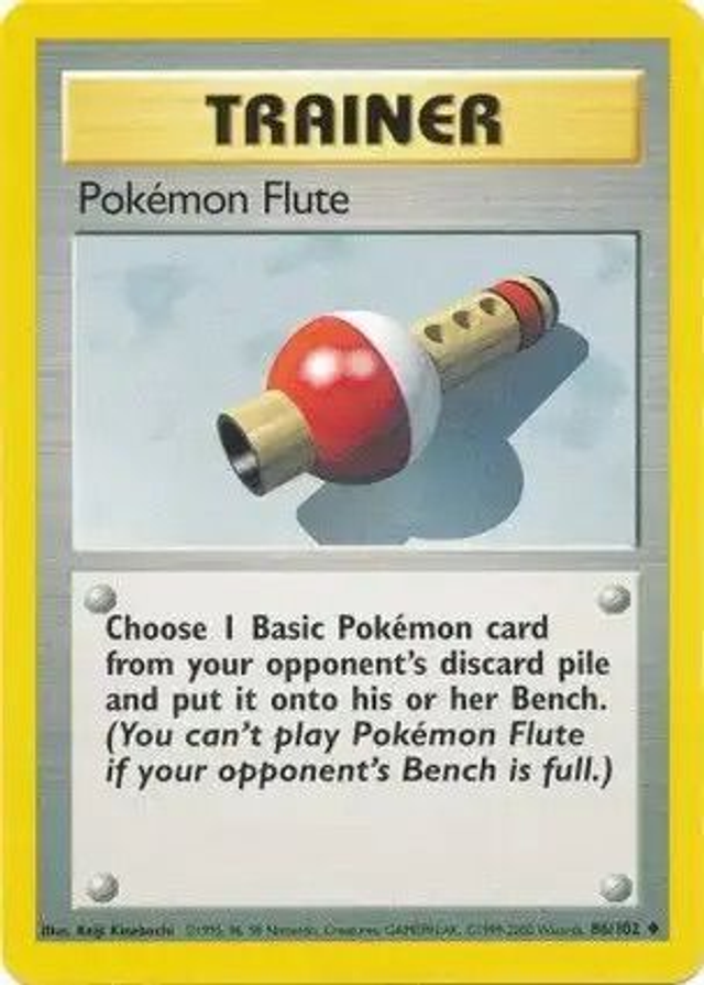 Pokémon Flute - 86/102 (Base Set Unlimited)