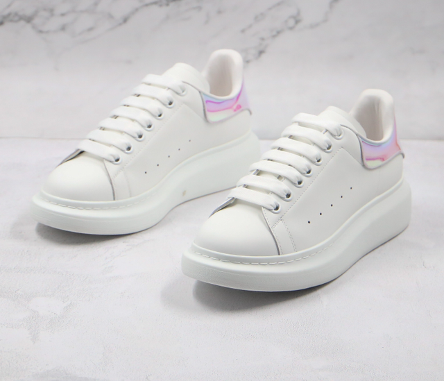 Alexander McQueen, white-pink
