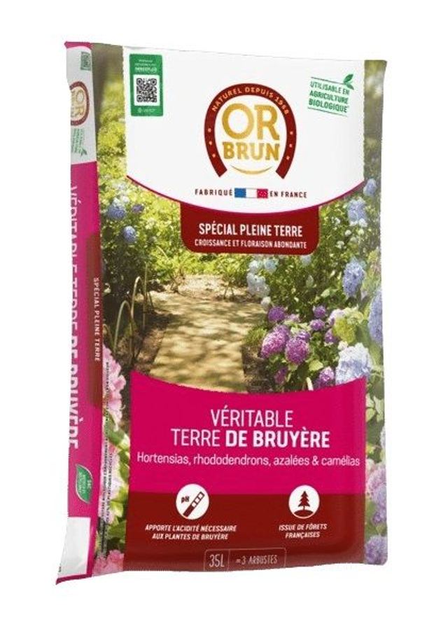 Véritable Terre de Bruyère 35l – Or Brun