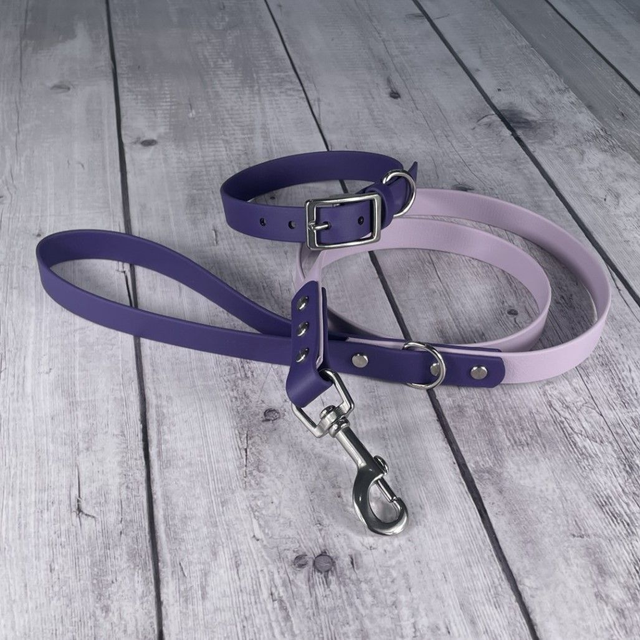 Lilac & Violet Waterproof BioThane® Lead