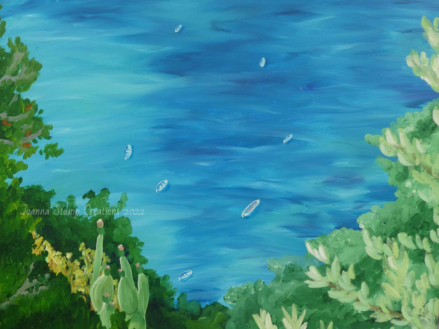 Open Edition Fine Art Print from my "Seascapes" collection, "Positano Summer"