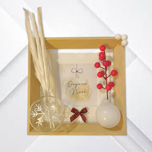 Cadre de Noël personnalisable 