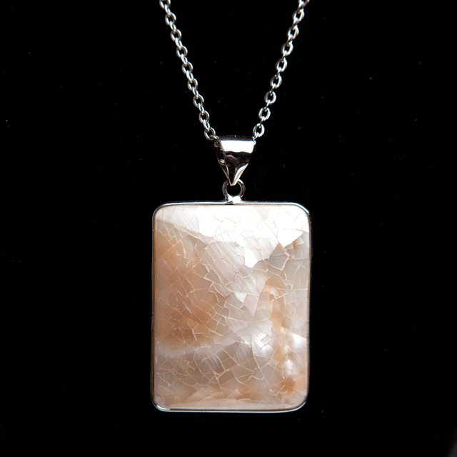 Pendentif coquillage rectangle