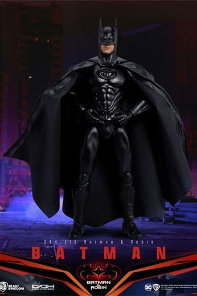 DC Comics: Batman (Batman &amp; Robin) Dynamic 8ction Heroes Action Figure 