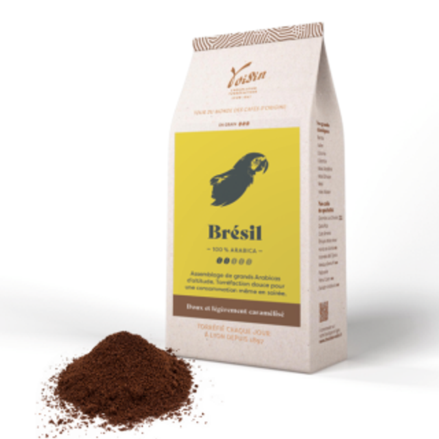 Café Brésilien grains ou moulu 