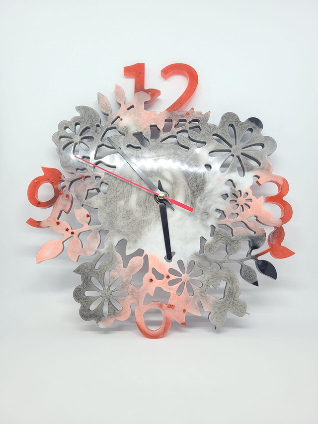 Horloge Bouquet de fleurs