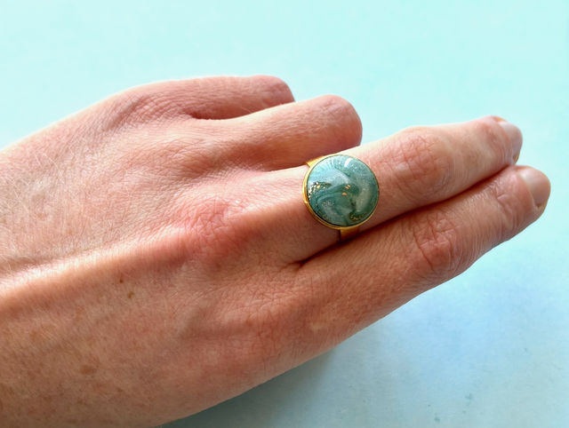 Bague « Reflet de Sève »