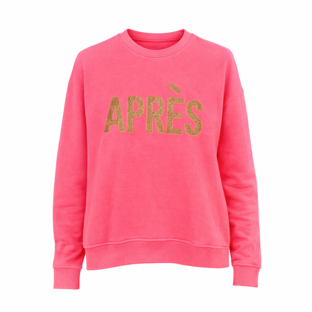 Sweater Après-Ski felroze