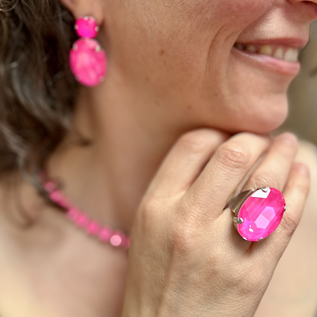 Ring OVOLUM XL Electric Pink Ingnite