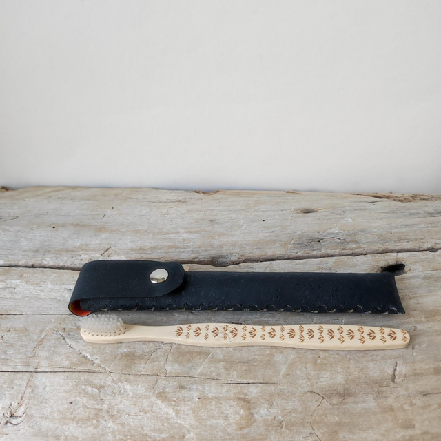 Pochette BAD Liège Noir (Brosse à dents)