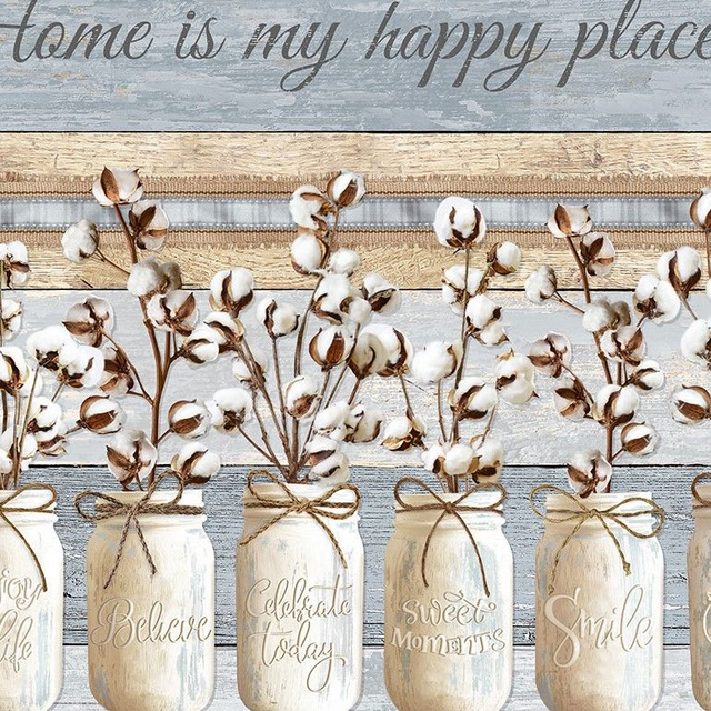 HOME - POTS ET FLEURS DE COTON