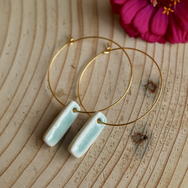 Créole en porcelaine 