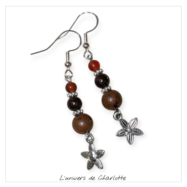 Boucles d&#039;oreilles &quot;Vitalité&quot; BO-133