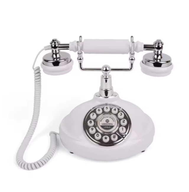 Téléphone audio vintage