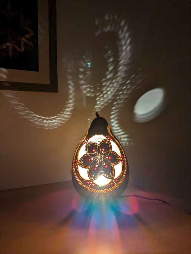 Calebasse lumineuse Ankara