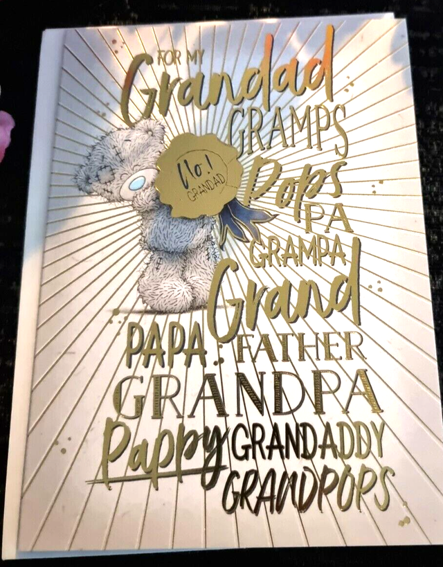 Grandad Father's Day Card