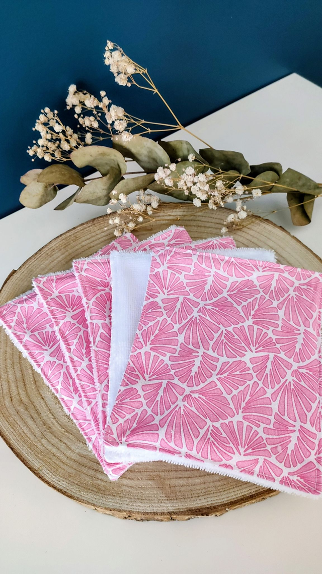 Les Miminettes ~ Antibes - Lingettes lavables x5 