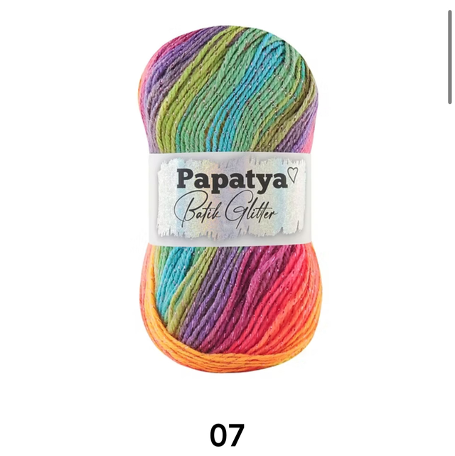 Papatya Batik Glitter 07
