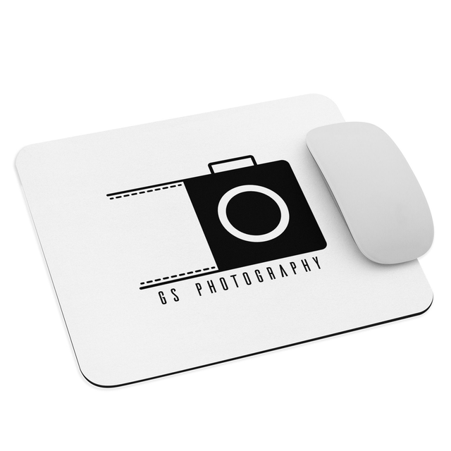 Tappetino mouse con logo fotografico