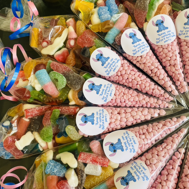 Sweet cone pink stitch 