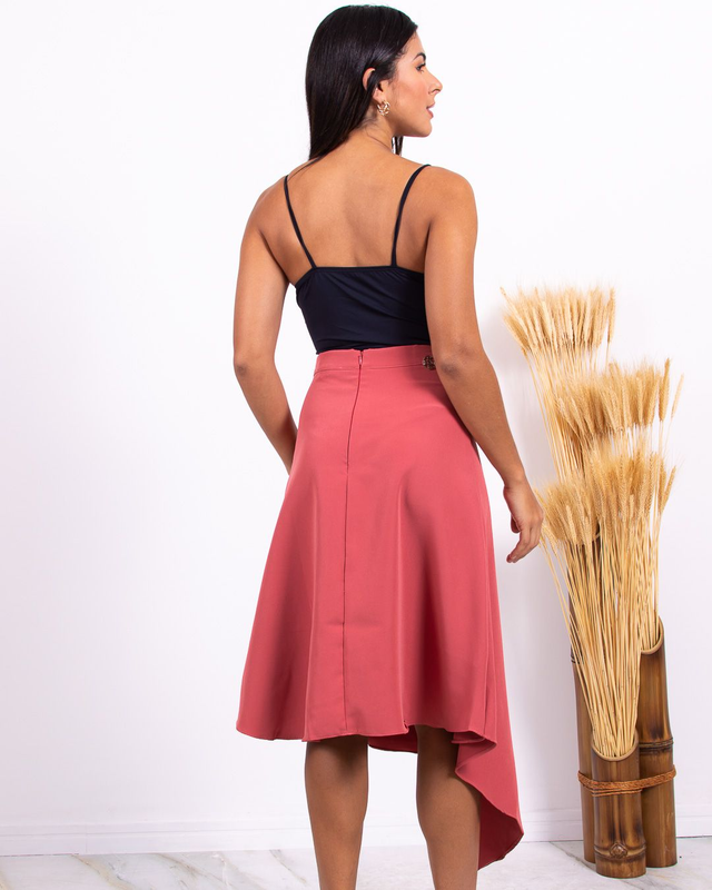 Saia Miss Misses Pareo Assimétrica