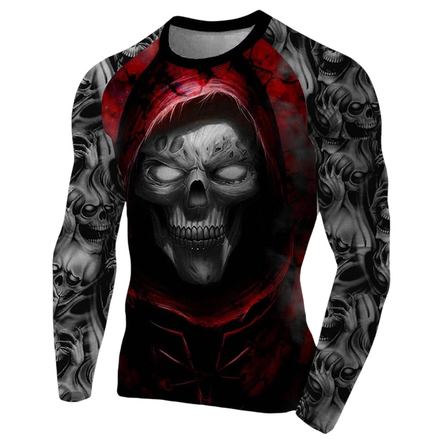 Rashguard Innove Fight Jiu Jitsu Caveira