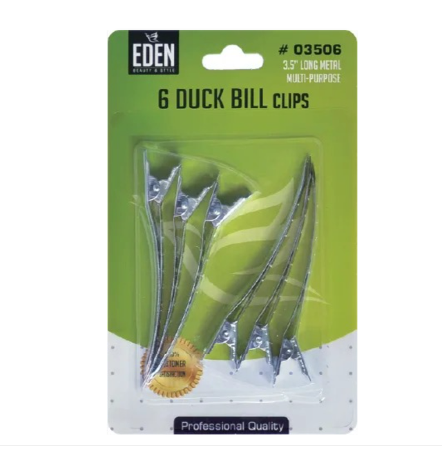 Eden: Duck Bill Clips Blister Pack (03506)