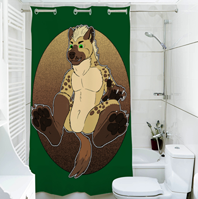 Hyena Duschvorhang 140cm x 200cm