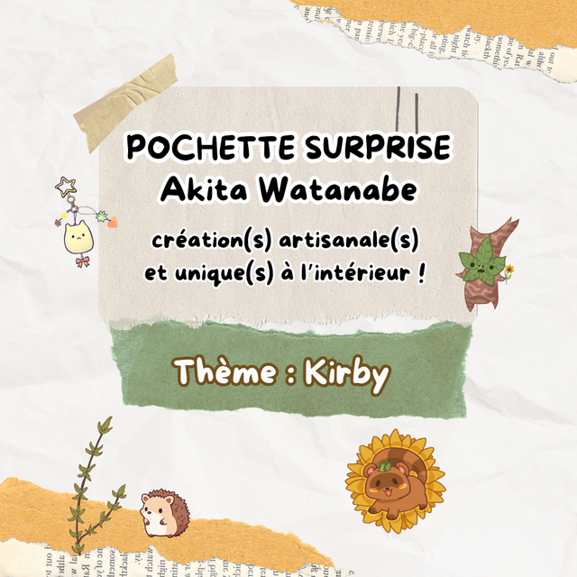 Pochette surprise Kirby