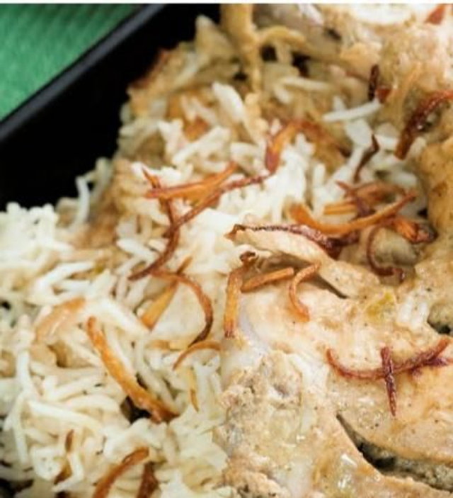 J. Malai Chicken Tikka Pulao