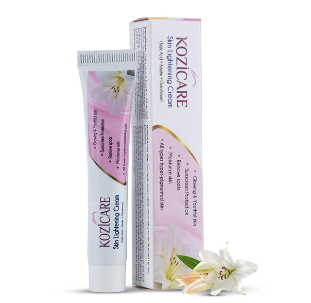 Kozicare Skin Lightening Cream  | Best for Melasma, Pigmentation, Dark/Age Spots, Uneven Skin Shade