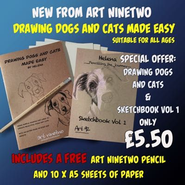 Drawing Dogs &amp; Cats Plus Sketchbook