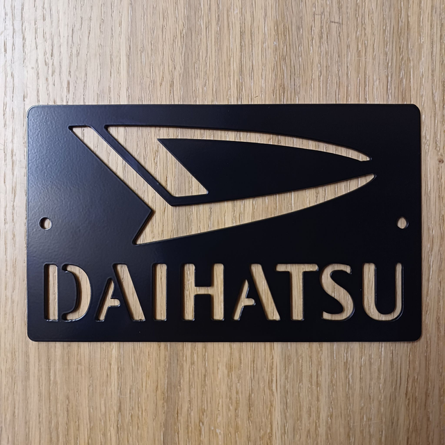 Daihatsu Plaque
