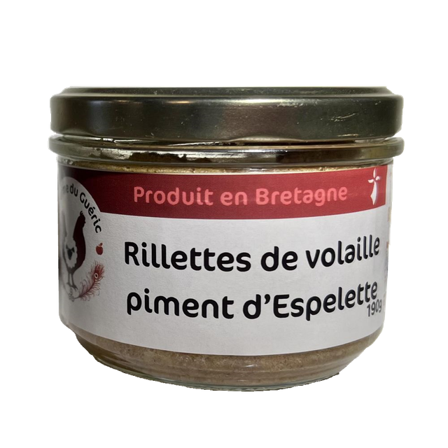 Rillettes au piment d&#039;Espelette 
