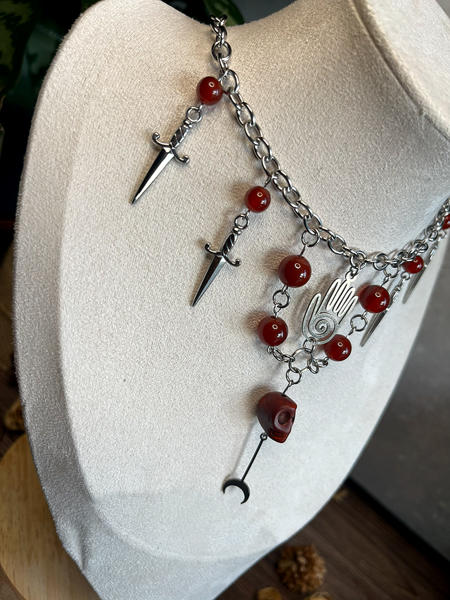 Collier Blood mage (pièce unique)