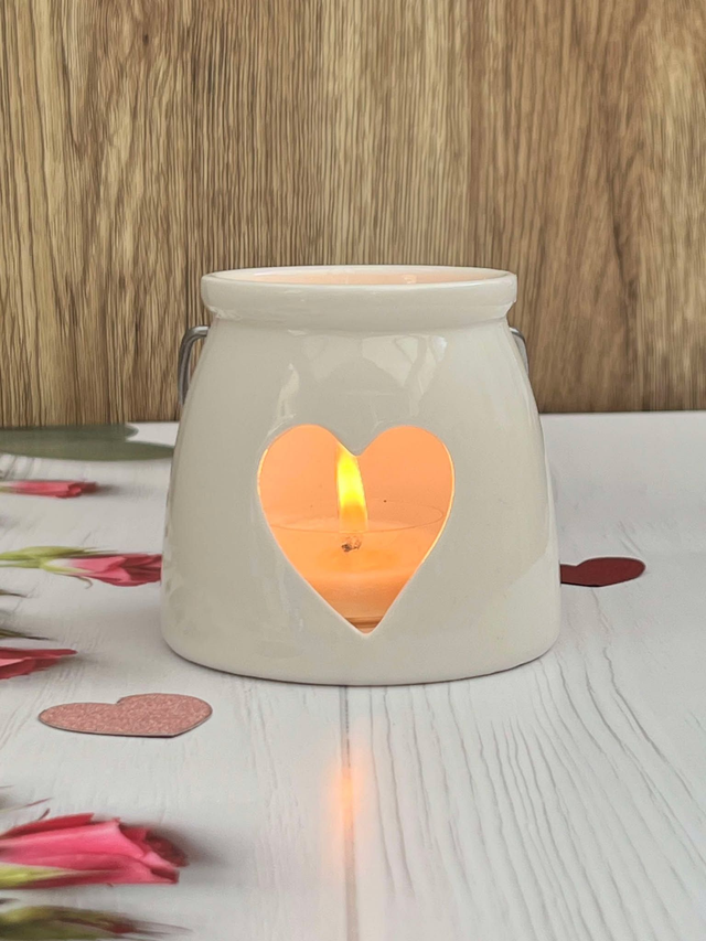 Heart Tealight Holder  Valentines Gift