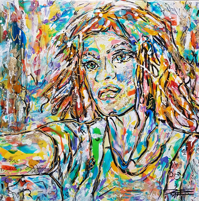 Leeloo - 40x40cm - 2019