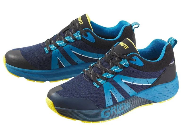 CRIVIT Herren Sportschuh, Wasserabweisendes Obermaterial Gr 43