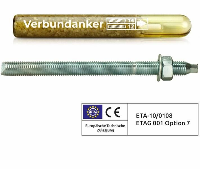 Verbundanker M12 x 160 mm | verzinkt